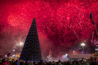 Открытие новогодней ёлки на площади Ленина, Фото: 52