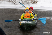 Зайцы на огромных сапах, Бабки-ёжки и индеец на каяке: почти 200 «идиотульцев» проплыли по Вашане, Фото: 79
