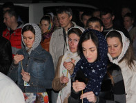 Пасхальная служба в Успенском соборе. 20.04.2014, Фото: 12