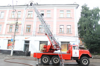 Пожар на проспекте Ленина, 30, Фото: 1