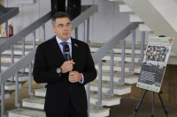 Алексей Эрк представил студентам-медикам выставку «Солдаты жизни», Фото: 11