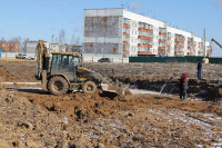 Закладка фундамента для пяти домов в Скуратово. 5.04.2014, Фото: 4