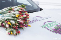 8 марта компания «Автоимпорт» дарила тулячкам-автоледи цветы, Фото: 34