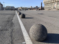 Разметка на площади Ленина, Фото: 5