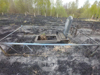 Сгоревшее кладбище в Алексине, Фото: 28