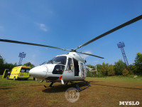 Жительницу Тульской области доставили в щекинскую больницу на вертолете, Фото: 13