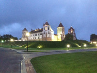 Мирский замок ночью, Фото: 9