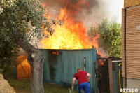 На улице Патронной загорелся частный дом, Фото: 3