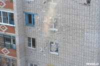 У дома, поврежденного взрывом в Ясногорске, демонтировали опасный угол стены, Фото: 53