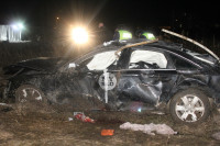 В жутком ДТП в поселке Рассвет погиб пассажир Audi A6, Фото: 4