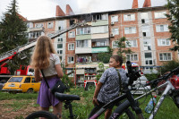 Пожар на пр. Ленина 131б, Фото: 46