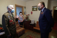 Алексей Дюмин поздравил ветеранов, Фото: 6