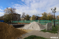 В Толстовском сквере начали ремонт фонтана, Фото: 9