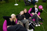 Роботы, игры и световое шоу: Т2 и «ГАЗОН» устроили техно-праздник на Казанской набережной, Фото: 23