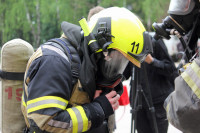 Учения МЧС: В Тульской областной больнице из-за пожара эвакуировали больных и персонал, Фото: 14