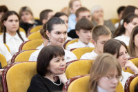 Александр Олешко и школьники , Фото: 48