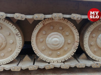 Тульский умелец смастерил деревянный танк весом в тонну, Фото: 7