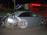Крупное ДТП на ул. Металлургов в Туле: Nissan снес столб, пассажирку вышвырнуло из машины, Фото: 27