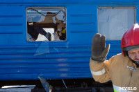 Учения МЧС на железной дороге. 18.02.2015, Фото: 55
