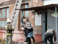 На улице Металлургов в Туле загорелась квартира , Фото: 7
