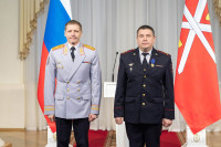 Дмитрий Миляев поздравил сотрудников ОВД, Фото: 29