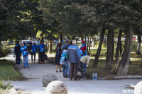 На улице Кирова сотрудники «Тулачермет» и «Тула-Сталь» провели генеральную уборку, Фото: 39