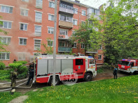 В Туле на ул. Мезенцева в подвале пятиэтажки начался пожар, Фото: 8