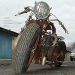Тульский умелец создал стимпанк-мотоцикл «СССР», Фото: 3