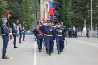 Командиру Тульского соединения ВДВ гвардии полковнику вручили боевое знамя, Фото: 17