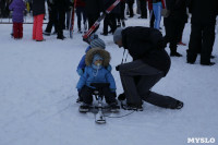 На Косой Горе в Туле дети и взрослые состязались в лыжной гонке, Фото: 18