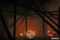 Площадь пожара на заброшенном складе в Туле составила 600 кв. метров, Фото: 7