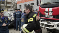 В Туле сотрудники МЧС проводили на пенсию руководителя, окатив водой из пожарных рукавов, Фото: 26