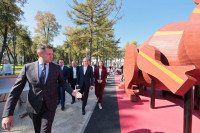 Губернатор с рабочим визитом посетил Новомосковск, Фото: 17