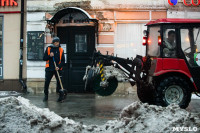 Как почистили улицы Тулы от снега, Фото: 23