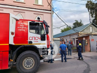 Пожар в военном госпитале на ул. Оборонной, Фото: 8