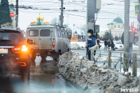 Как почистили улицы Тулы от снега, Фото: 26