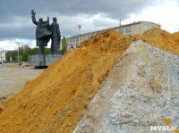 В Туле продолжают ремонт площади Победы, Фото: 13
