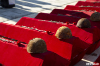 На Всехсвятском кладбище Тулы перезахоронили останки советских солдат, Фото: 32