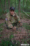 В лесу под Тулой поисковики нашли тайник с гранатами, Фото: 12