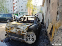 В Заречье сгорели 5 машин, Фото: 8