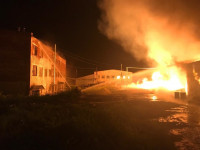 В Дубне загорелось производство вспененного полиэтилена, Фото: 1
