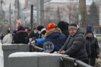 В Туле около 200 человек пришли на несанкционированный митинг, Фото: 17