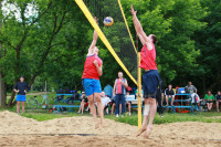 Пляжный волейбол в парке, Фото: 15