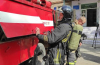 В тульском ЦО №36 работали пожарные, Фото: 7