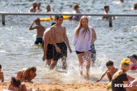 Жара в Туле: туляки спасаются от зноя на пляже в Центральном парке, Фото: 79