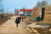 Строительство мемориала на Щекинском шоссе, Фото: 14
