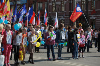 Тульская Федерация профсоюзов провела митинг и первомайское шествие. 1.05.2014, Фото: 13