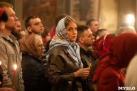 В Успенском кафедральном соборе Тулы состоялось пасхальное богослужение, Фото: 52