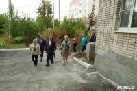 Алексей Дюмин посетил дом в Ясногорске, восстановленный после взрыва, Фото: 26