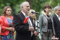 Открытие памятника Талькову в Щекино, Фото: 5